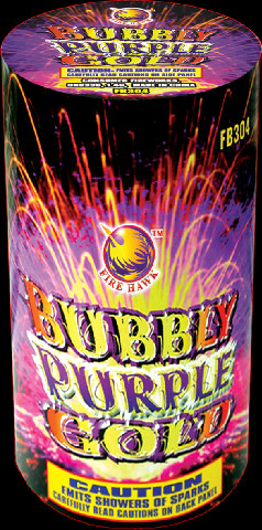 Bubbly Purple Gold