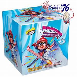Jumping Skier