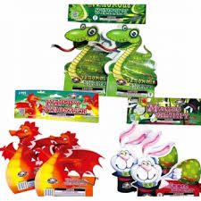 SNAKE, DINOSAUR, BUNNY